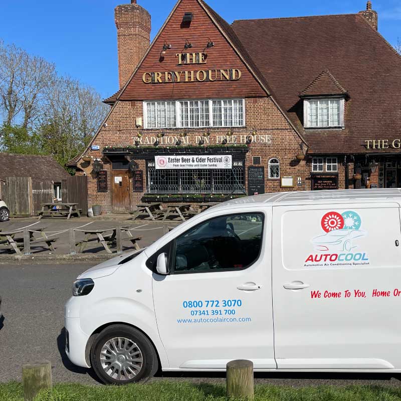 Autocool | Automotive Mobile Air Con and Ant Bac in Bromley and SE London | Van parked