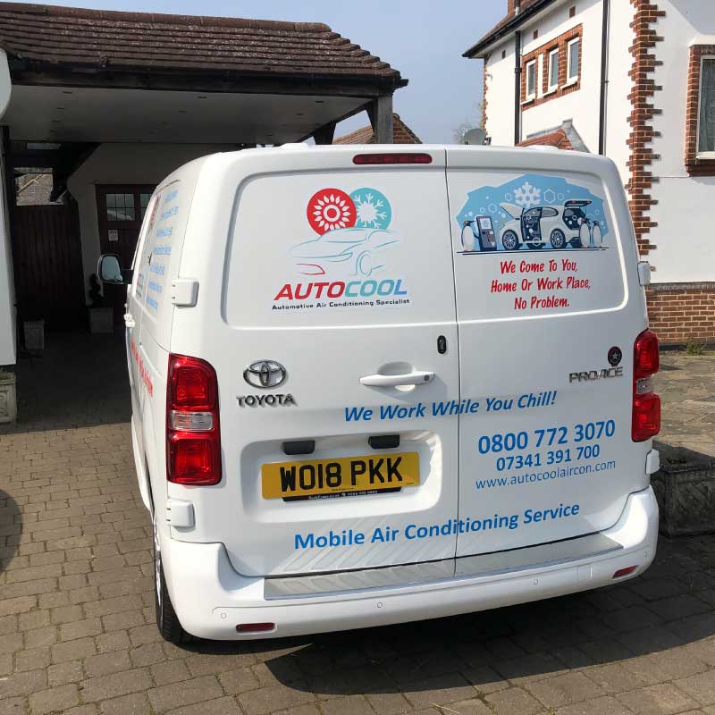 Autocool | Automotive Mobile Air Con and Ant Bac in Bromley and SE London | Autocool van